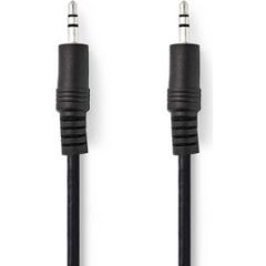 Nedis Stereo Audio Cable 3.5 mm Male - 3.5 mm Male 3.0 m Black