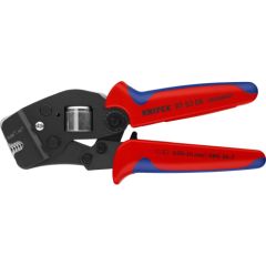 KNIPEX self-adjusting crimping pliers 97 53 08 (red/blue, for ferrules, front entry) Jaunumi -Dārzam