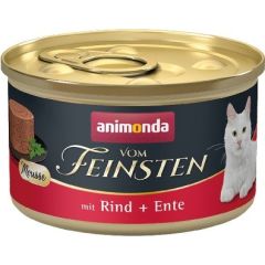ANIMONDA Vom Feinsten Musa Beef and Duck - wet cat food - 85 g Консервы кошек