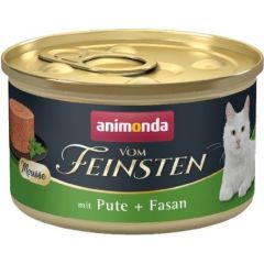 ANIMONDA Vom Feinsten Muscle Turkey and Pheasant - wet cat food - 85 g Kaķu konservi