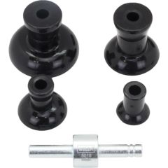 Welzh Werkzeug Vārstu slīpēšnas uzgaļu komplekts 20, 30, 35, 40mm, urbjmašīnai, Welzh Specinstrumenti