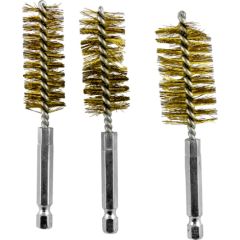 Misiņa birstīšu komplekts sprauslu sēžu tīrīšanai, 3gab., JBM Dzinēja remonta instrumenti