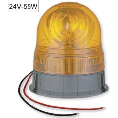 Rotējošā signāllampa bez kabeļa H1 24V 55W, JBM