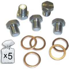 Eļļas korķu remonta komplekts, M20x1,5mm, JBM Specinstrumenti