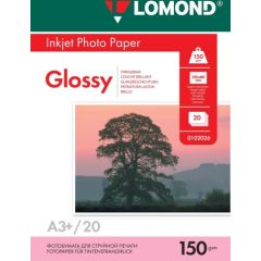Lomond Photo Inkjet Paper Glossy 150 g/m2 A3+, 20 sheets