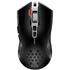 SVEN RX-G850 up to 6400 DPI; Soft Touch; Metal bottom; Braided cable; Gaming software; 3 extra buttons; Lighting; Doubleclick button; Dpi switch button