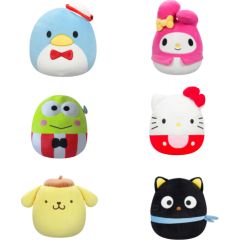 SQUISHMALLOWS HELLO KITTY W18 Plīša rotaļlieta, 20 cm Mīkstās rotaļlietas