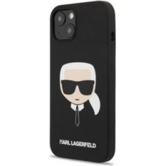 Karl Lagerfeld Apple  iPhone  15/13/14 Liquid Silicone Head Case