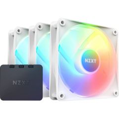 NZXT F120 RGB Core Triple Pack 120x120x26, case fan (white, pack of 3, incl. RGB controller)