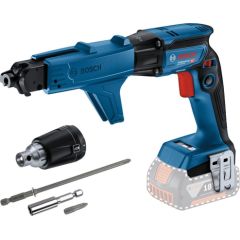 Cordless drywall screwdriver Bosch GTB 18V-45, SOLO, with screwmagazine GMA 55