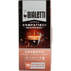 Kafijas kapsulas Bialetti - Nespresso Cremoso - 10 gb