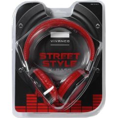 Vivanco austiņas COL400, sarkanas (34880) Austiņas