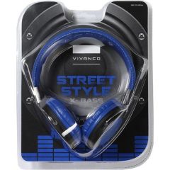 Vivanco austiņas COL400, zilas (34881) Austiņas