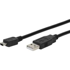 Vivanco USB kabelis - miniUSB 1.5m (45241)