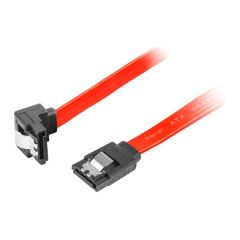 Lanberg CA-SASA-13CC-0030-R SATA cable 0.3 m SATA 7-pin Red