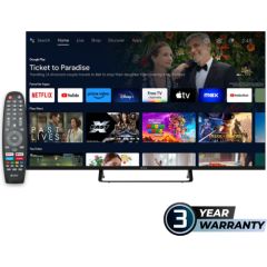 eSTAR Android TV 43"/109cm 2K FHD LEDTV43A1T2 Black