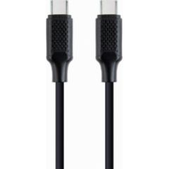 Gembird USB Type-C Male - USB Type-C Male 100W 1.5m Black Data USB kabeļi