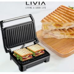 Livia Panini and sandwich press LPG2202 Sendviču - Karstmaižu tosteri