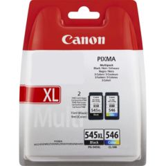 Canon PG-545XL/CL-546 (8286B010) Ink Cartridge Multipack, BK/CMY