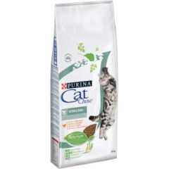Purina CAT CHOW STERILISED cats dry food 1.5 kg Adult Chicken