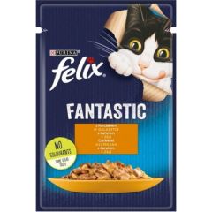 Purina FELIX Fantastic with chicken in jelly - wet cat food - 85g