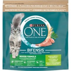 PURINA One Bifensis Indoor Formula - dry cat food - 1,5 kg Kaķu sausā barība