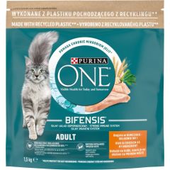 PURINA One Bifensis Adult Chicken - dry cat food - 1,5 kg Kaķu sausā barība