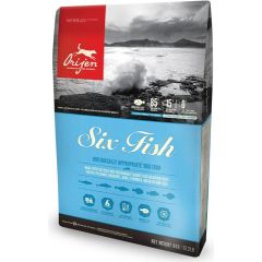 Orijen Six Fish 11.4 kg Adult Suņu barība