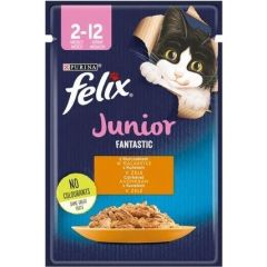 Purina Felix Fanstastic Junior - wet cat food - 85 g