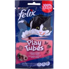 Purina FELIX Play Tubes Turkey, Ham  - dry cat food - 50 g