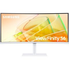 Monitors Samsung ViewFinity S34C650T 34'' 21:9 Curved 1000R 3440x1440 balts