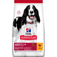 HILL'S Science Plan Canine Adult Medium Breed Chicken - dry dog food - 14 kg