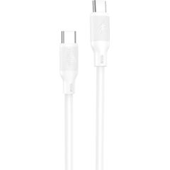 Foneng X80 USB-C to USB-C cable, 100W, 1m (white)