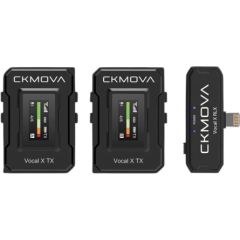 CKMOVA Vocal X V6 MK2 - Bezprzewodowy system lightning z dwoma mikrofonami