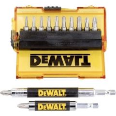 Skrūvgriežu uzgaļu komplekts DeWalt DT71570-QZ; 14 gab. Piederumi urbjiem