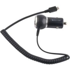 Forever   1A Compact Design Car Charger Micro USB (Universal) 1,2m Cable Euro CE (EU Blister) Black