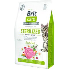 BRIT Care Sterilized Immunity&Support - dry cat food - 2 kg