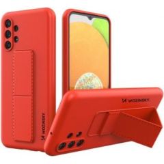 Wozinsky Samsung  Galaxy A13 5G Kickstand Case Silicone Stand Cover Red