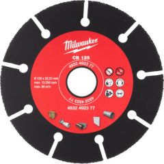 Dimanta griešanas disks Milwaukee 4932492377; 125 mm