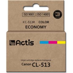 Actis KC-513R ink (replacement for Canon CL-513; Standard; 15 ml; color) Tintes printeru izejmateriāli