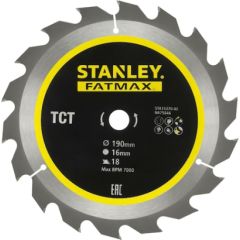 Griešanas disks Stanley STA15370-XJ; 190x16 mm; Z18
