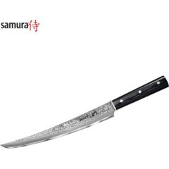 Samura Damascus 67 Кухонный нож для Нарезки Tanto 230mm из AUS 10 Japan стали 61 HRC (67-слойный)