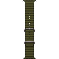 iWear S1 Рифленый мягкого силикона 20mm ремешок для Apple Watch 49mm / 45mm / 44mm / 42mm Хаки Зеленый