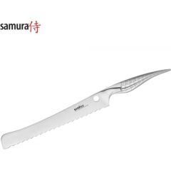 Samura REPTILE Универсальный кухонный нож для Хлеба 235mm из AUS 10 Японской стали 60 HRC