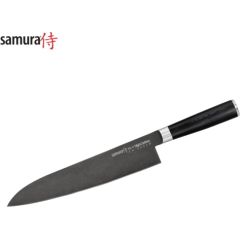 Samura MO-V Stonewash Универсальный Гранд шеф нож 240mm. из AUS 8 Японской из стали 59 HRC
