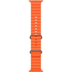 iWear S1 Rievota Mīksta Silikona 20mm aproce priekš Apple Watch 49mm / 45mm / 44mm / 42mm Oranža