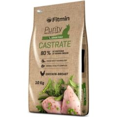 FITMIN Cat Purity Castrate - dry cat food - 10 kg