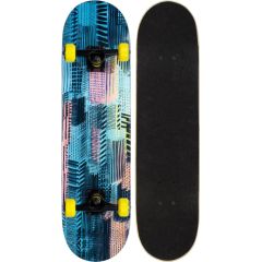 Skateboard NIJDAM NEON CHEVRON N31BC01 Blue/Black