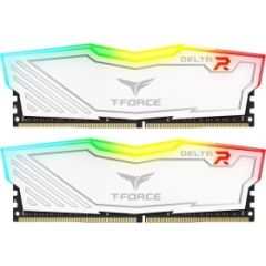 Team Group DDR4 -32GB - 3200 - CL - 16 T-Force Delta white Dual Kit