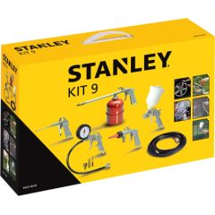 Kompresora instrumentu komplekts krāsošanai un pūšanai Stanley KIT9